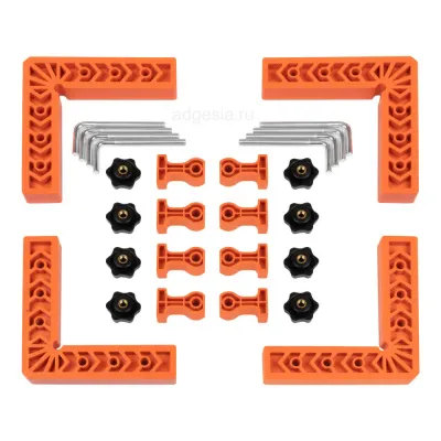 Набор монтажных уголков DLT 4 шт. (90 градусов,15 см) арт.1719