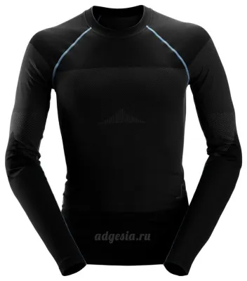 Бесшовная быстросохнущая кофта Snickers Workwear 9418, Seamless 37.5® Long Sleeve shirt