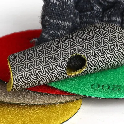 Гальванический алмазный гибкий шлифовальный круг DLT&9plitok, Ø 100 мм, #100 (арт. 631)