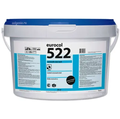 Forbo 522 Eurosafe Star Tack клей для виниловых покрытий
