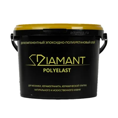 Двухкомпонентный эпоксидно-полиуретановый клей Diamant Polyelast