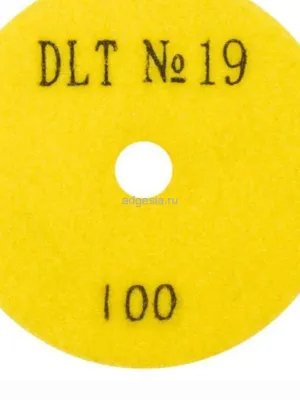 АГШК DLT №19, для мокрой шлифовки, #100, 100 мм, DLT (арт. 1951)