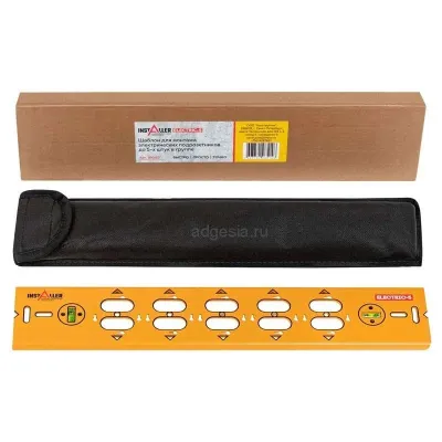 Шаблон (кондуктор) для монтажа электрических подрозетников INSTALLER Electric-5 (арт. 1579)