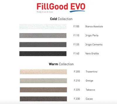 Готовая полиуретановая затирка Fillgood Evo, Litokol 2 кг.