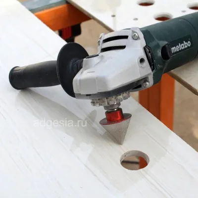 Алмазная конусная фреза DLT Ceramic Cone Pro, 2-38мм (арт. 0512) Алмазная конусная фреза DLT Ceramic Cone Pro, 2-38мм (арт. 0512)