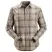 Фланелевая рубашка в клетку RuffWork Flannel Checked Shirt, Snickers Workwear 8502, размер XXXL, 2054 Khaki/Cloud Blue