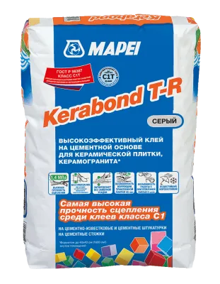 Улучшенный плиточный клей Kerabond T-R 25кг.