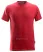 Базовая футболка Snickers Workwear 2502, Classic T-Shirt, размер S, 1600 Chilli Red