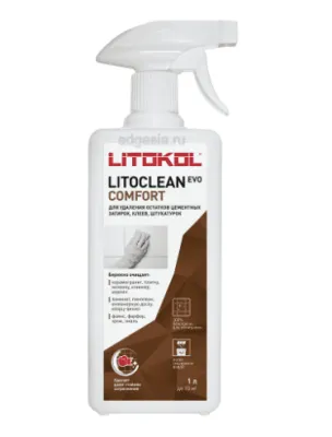 Средство для удаления остатков цемента Litoclean Comfort Evo, Litokol