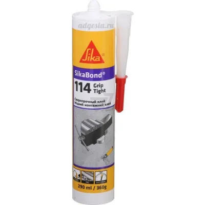 Строительный клей Sikabond 114 Grip tight 290 мл