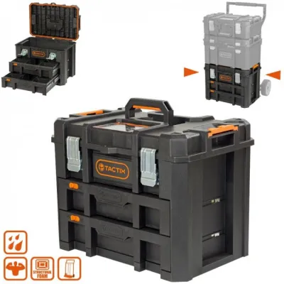 Ящик для инструментов Tactix (арт. 320362) серия PRO