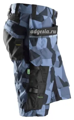 Рабочие шорты с накладными карманами Work Shorts+ Holster Pockets, Snickers Workwear 6904