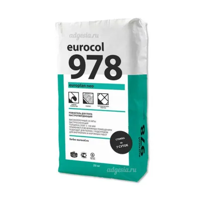 Ровнитель для пола 978 Europlan Neo 25кг