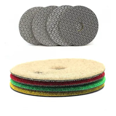 Гальванический алмазный гибкий шлифовальный круг DLT&9plitok, Ø 100 мм, #100 (арт. 631)