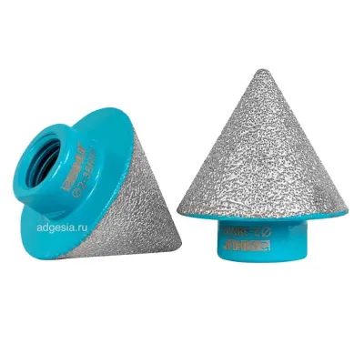 Фреза алмазная конусная (сверло шарошка алмазное коническое) Bihui, 2-38мм (арт. DMC238)