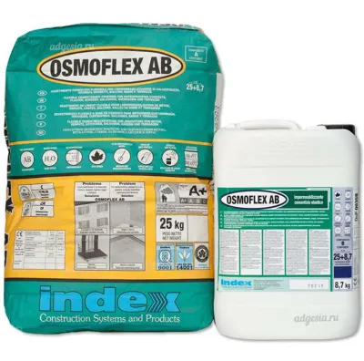 Эластичная гидроизоляция Index Osmoflex 32кг (24+8)