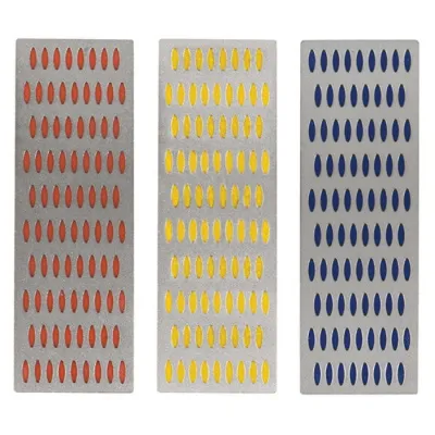 Набор алмазных ручных брусков DLT, 3 шт. (#200, #300, #400), арт. 1174