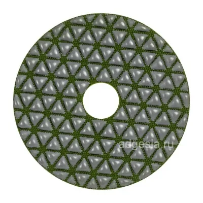 АГШК (черепашка) DLT №2, для сухой шлифовки, Ø100мм, #100 (арт. 0642)