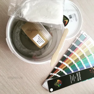 Колерованная эпоксидная затирка Диамант Color