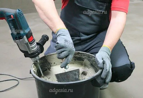 приготовление-клея-для-плитки