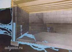 течь в подвале