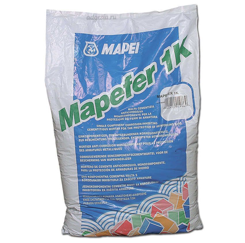 Антикоррозийный состав Mapefer 1K, 5 кг