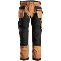 Рабочие штаны Canvas+ Work Trousers+ Holster Pockets, Snickers Workwear 6214
