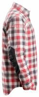 Утепленная рубашка Padded Flannel Checked Long Sleeve Shirt, Snickers Workwear 8501