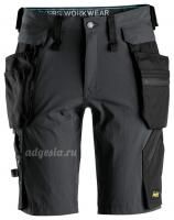 Легкие шорты со съемными карманами Snickers Workwear 6108, Shorts+ Detachable Holster Pockets