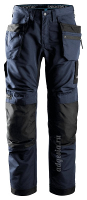 Рабочие брюки 37.5® Work Trousers+ Holster Pockets, Snickers Workwear 6206