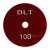 АГШК DLT №1, для сухой и мокрой шлифовки, Ø100мм, #100 (арт. 0645)