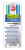 Водостойкий грифель Pica-Marker 4040 для карандаша Pica-Dry 3030, (3 синих, 2 белых, 3 зеленых)