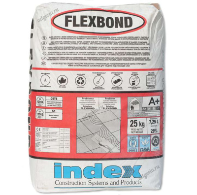 Эластичный клей для плитки Flexbond 25 кг
