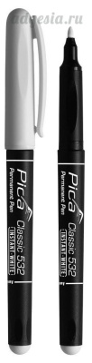 Перманентный белый маркер Pica-Marker 532/52 Instant White