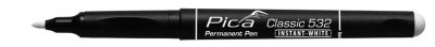 Перманентный белый маркер Pica-Marker 532/52 Instant White