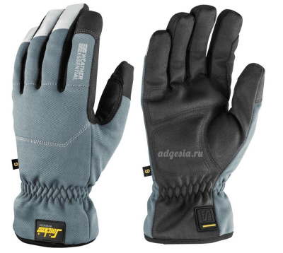 Утепленные рабочие перчатки Snickers Workwear 9578, Weather Essential Gloves