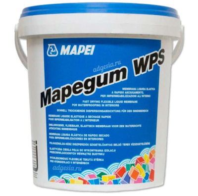 Mapegum WPS готовая гидроизоляция для ванной Mapei