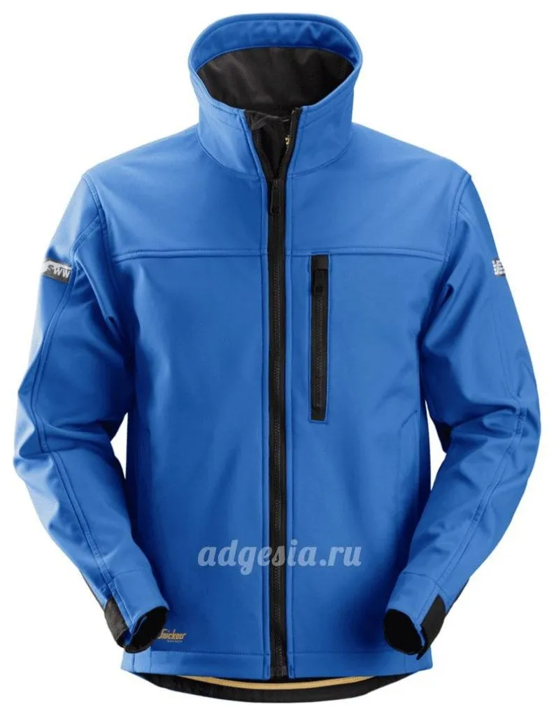 Soft Shell Jacket Snickers Workwear .1200 S 5604 True Blue Black