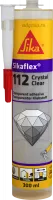 Прозрачный герметик-клей Sikaflex 112 Crystal Clear 290 мл.