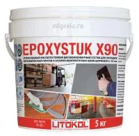 Epoxystuk X90 двухкомпонентная эпоксидная затирка для плитки