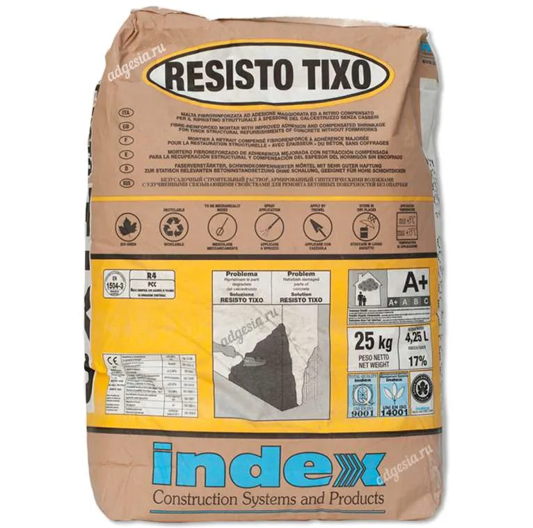 Ремонтный состав Resisto Tixo 25 кг
