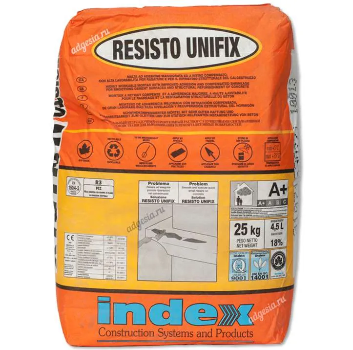 Ремонтный состав Resisto Unifix 25 кг