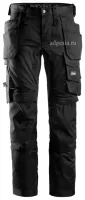 Рабочие брюки стрейч Stretch Trousers Holster Pockets (арт.6241), Snickers Workwear