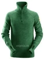 Шерстяной свитер ½-Zip Wool Sweater, Snickers Workwear 2905