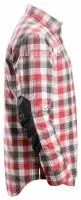 Утепленная рубашка Padded Flannel Checked Long Sleeve Shirt, Snickers Workwear 8501